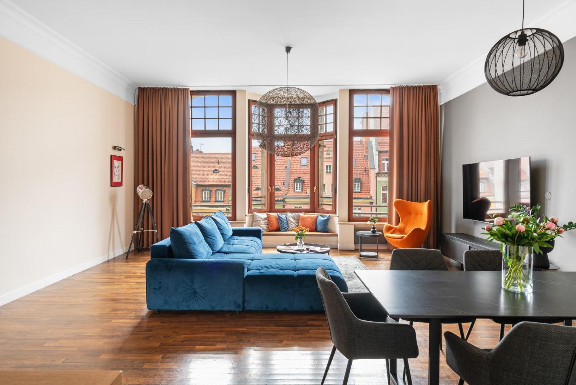 Majestic -150m2 With Iconic Market Square View As R506 * Wroclaw